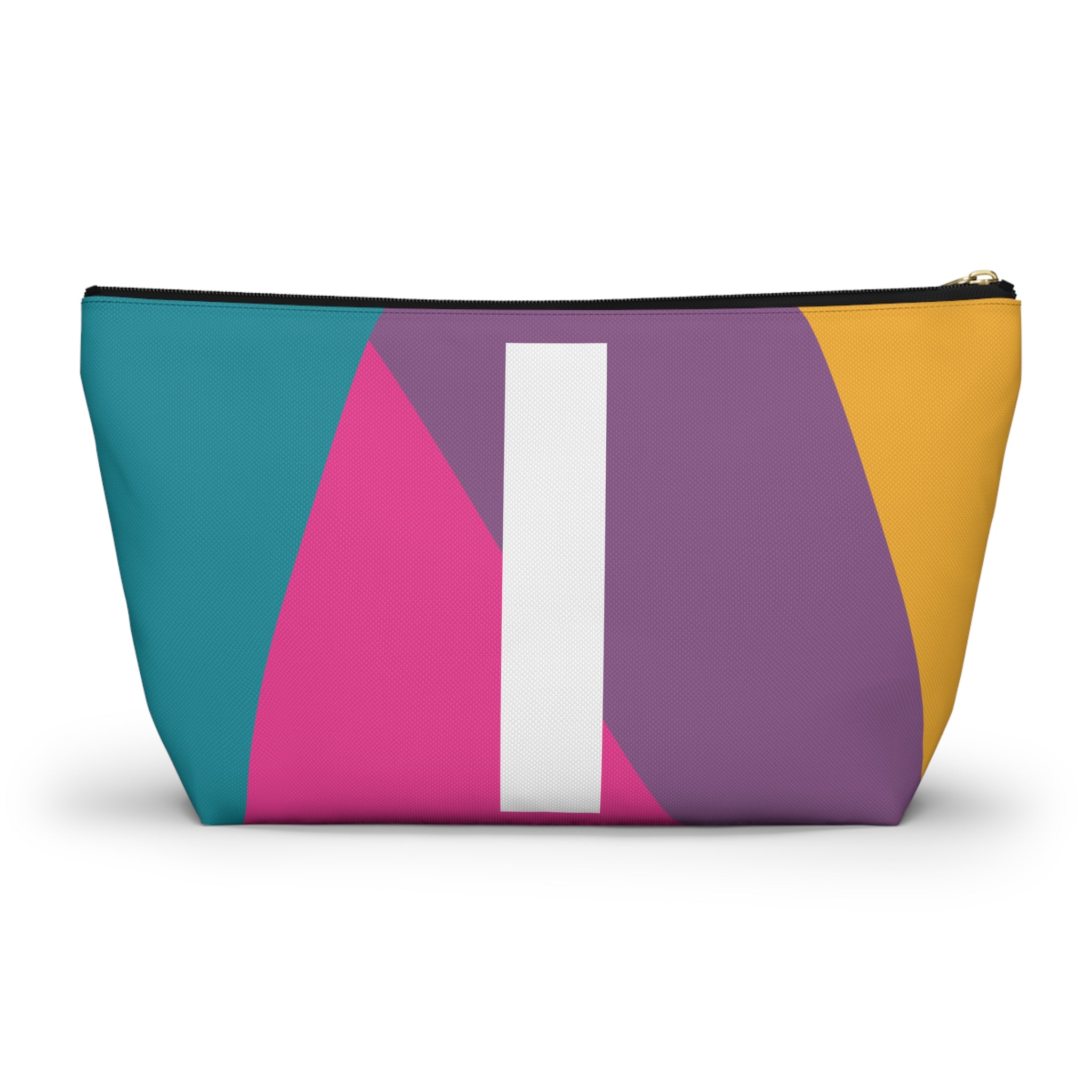 Colorblock Accessory Pouch — Monogram I T-Bottom Cosmetic Bag