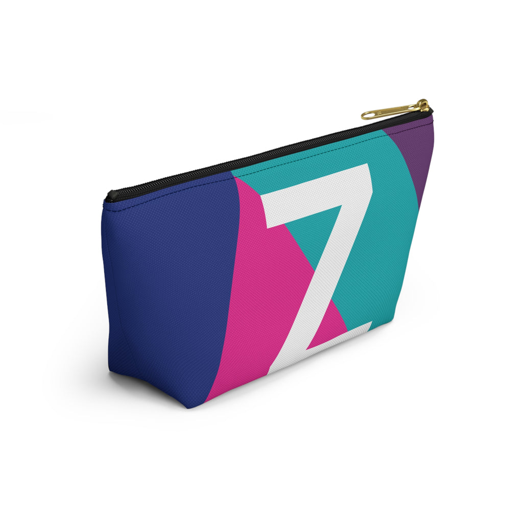 Colorblock Accessory Pouch — Monogram Z T-Bottom Cosmetic Bag