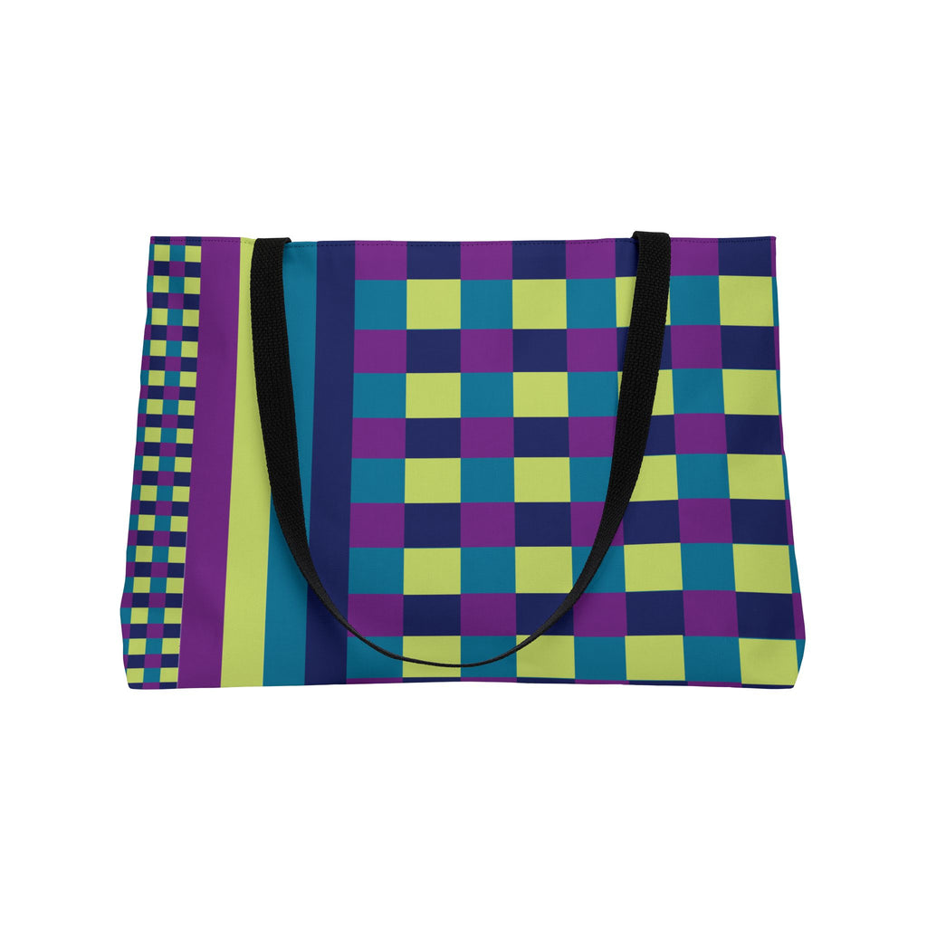 Colorblock Tote Bag