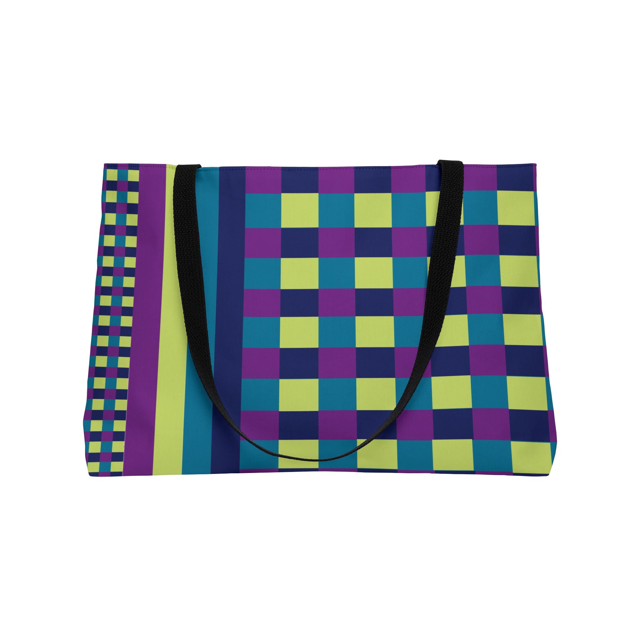 Colorblock Tote Bag