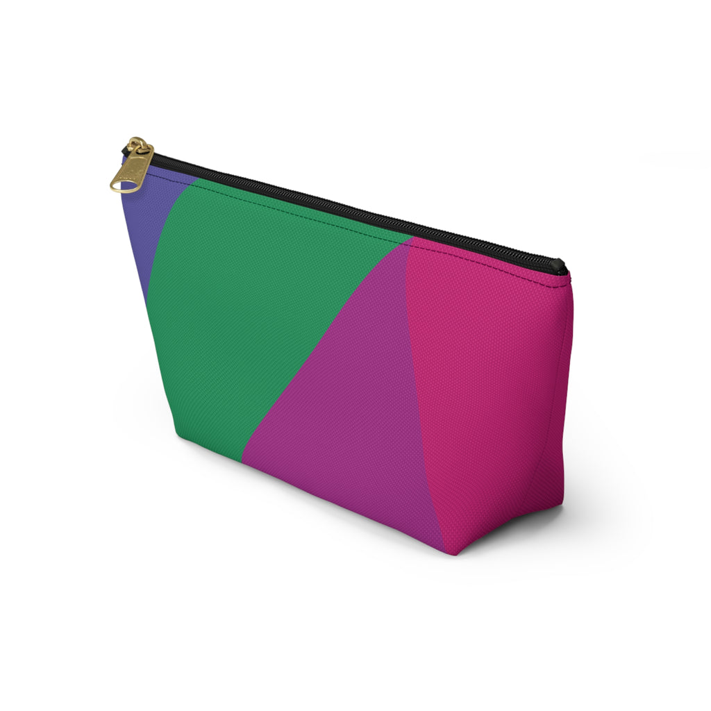 Colorblock Accessory Pouch