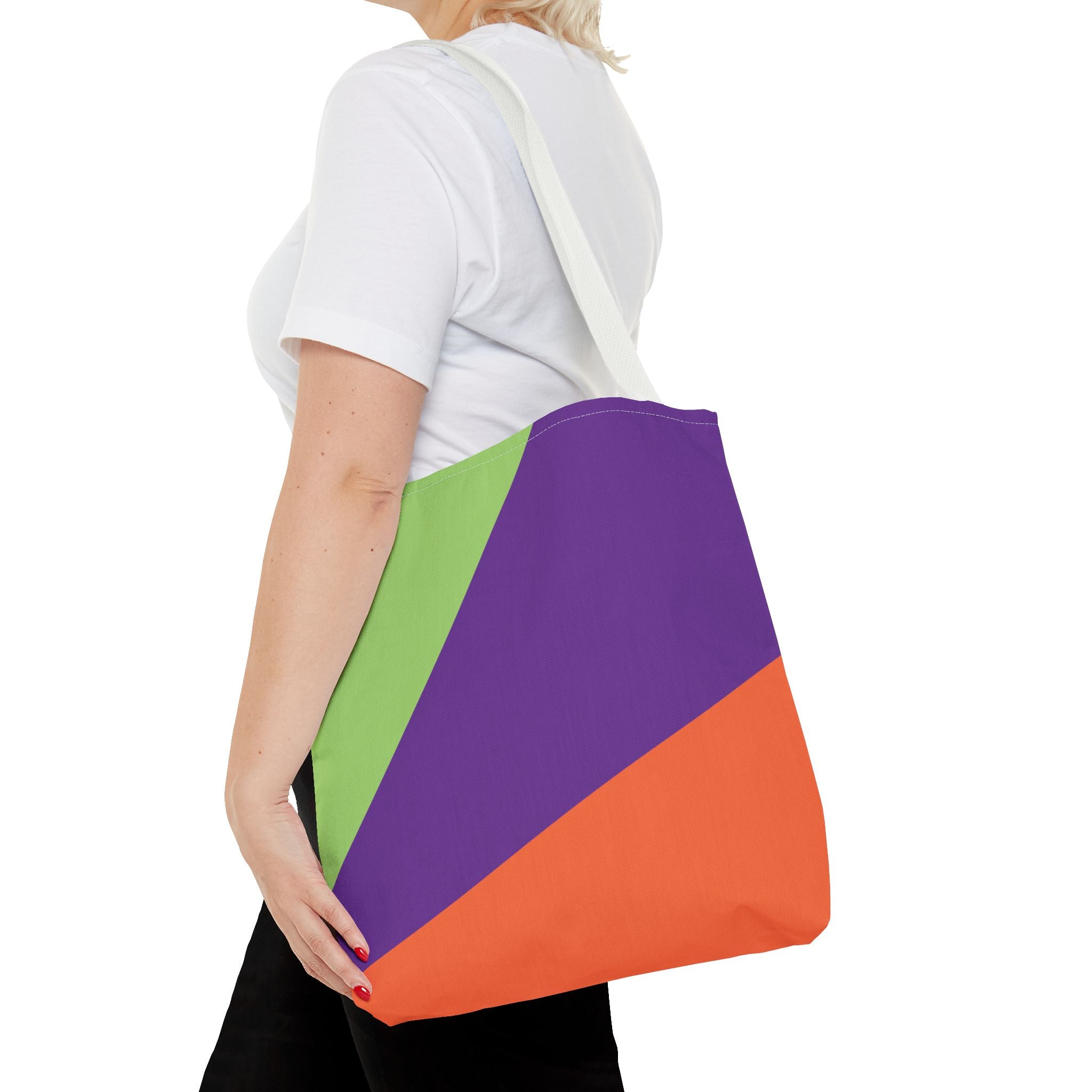 Colorblock Tote Bag