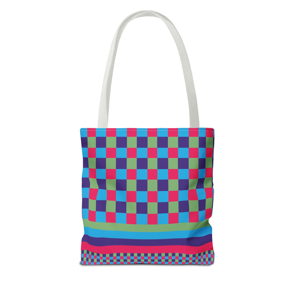 Colorblock Tote Bag