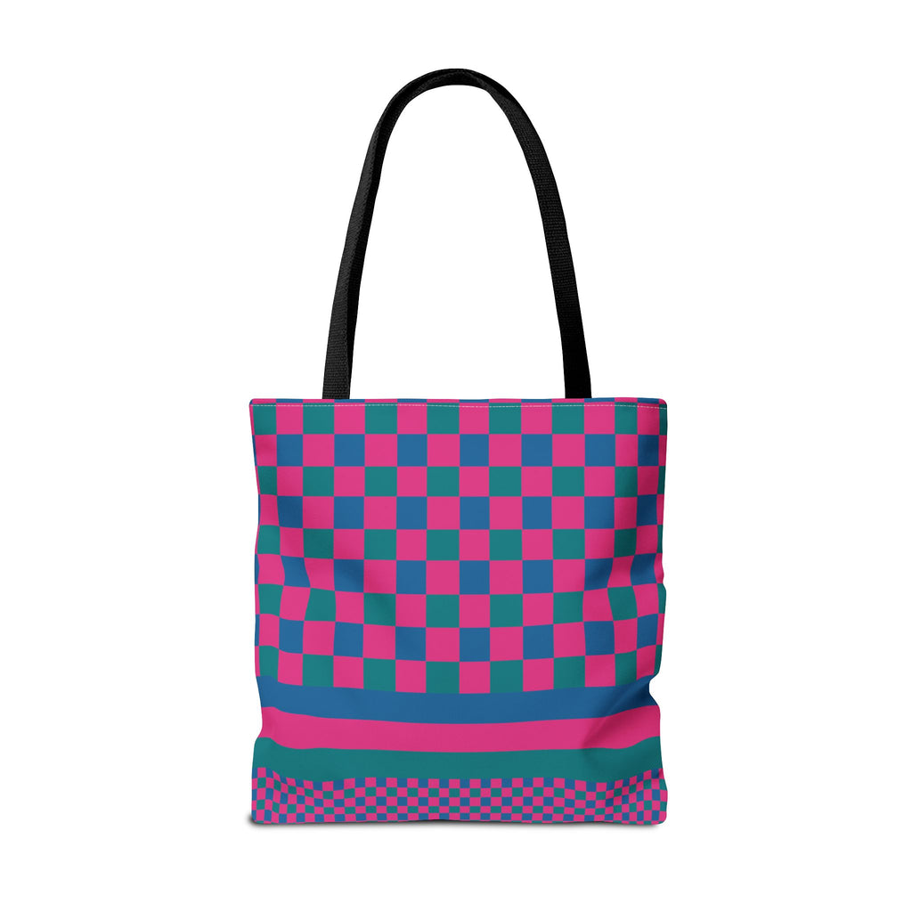 Colorblock Tote Bag