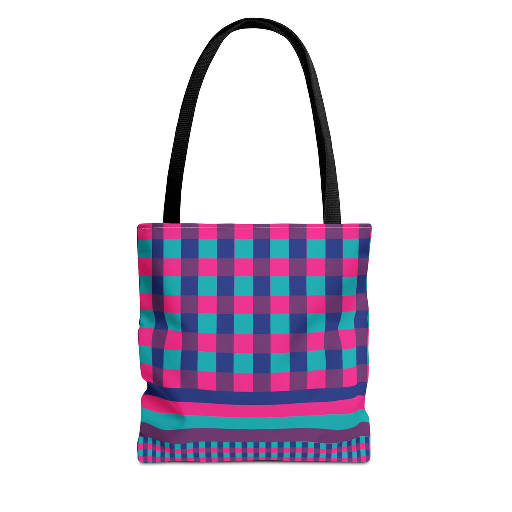 Colorblock Tote Bag
