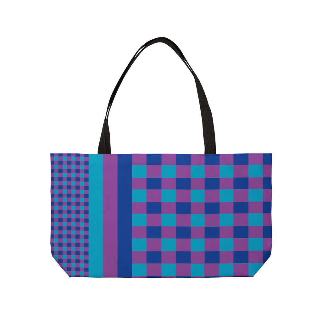 Colorblock Tote Bag
