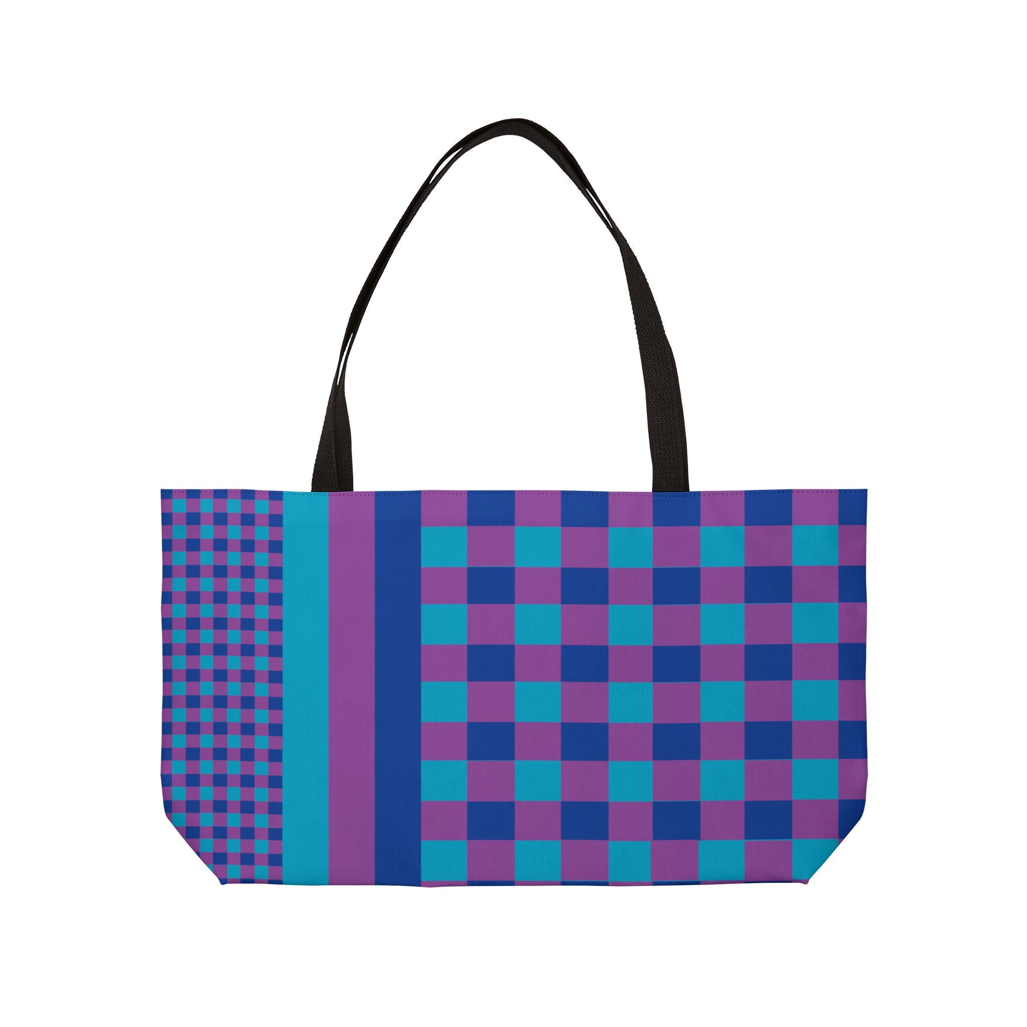 Colorblock Tote Bag
