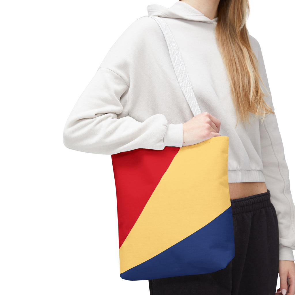 Colorblock Tote Bag