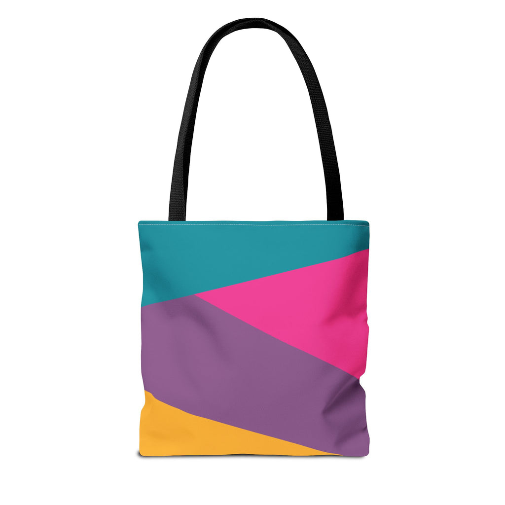 Colorblock Tote Bag