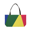 Colorblock Tote Bag