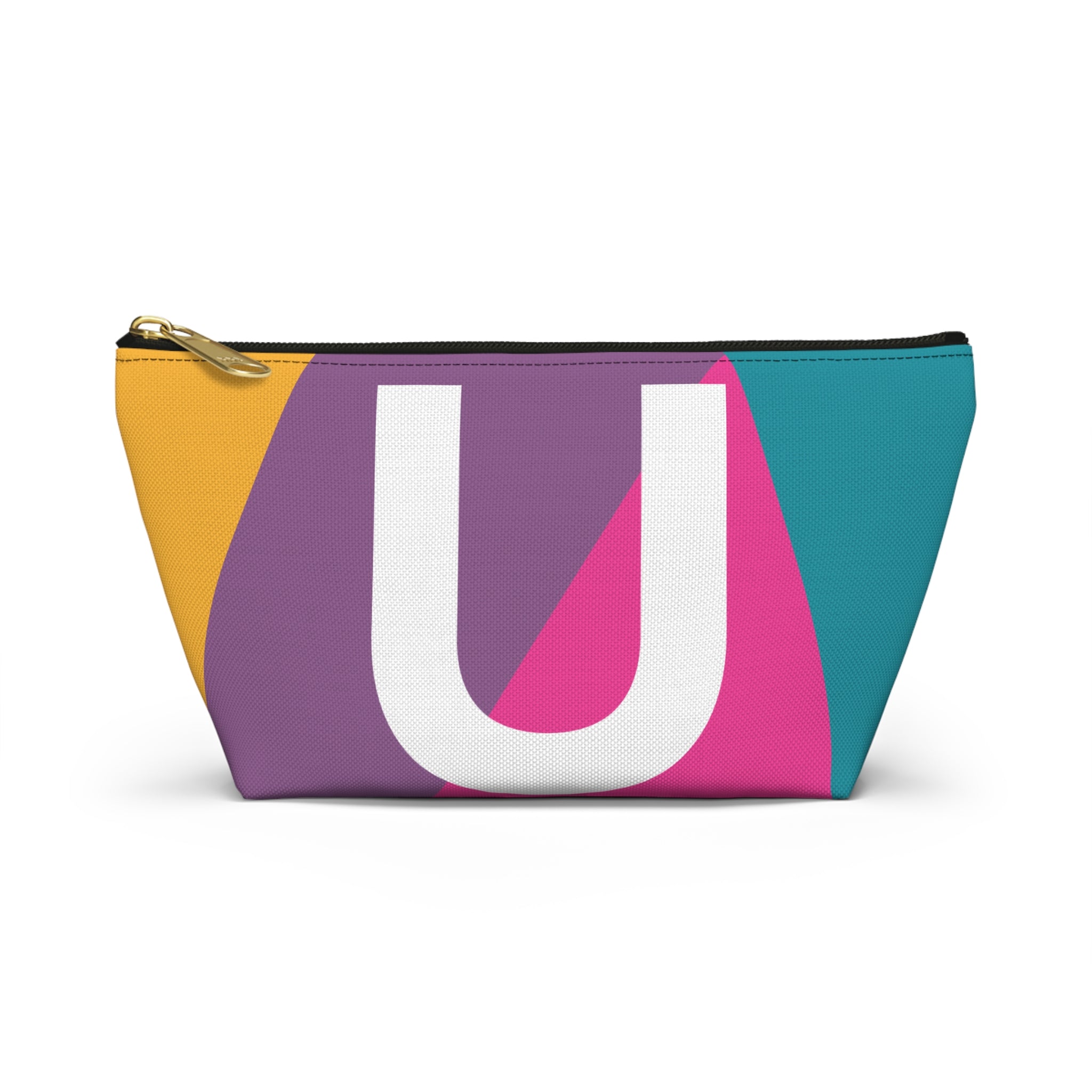 Colorblock Accessory Pouch — Monogram U T-Bottom Cosmetic Bag