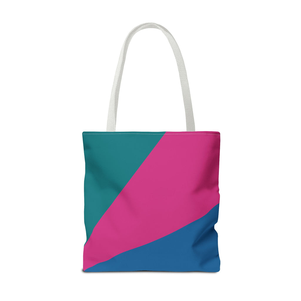 Colorblock Tote Bag