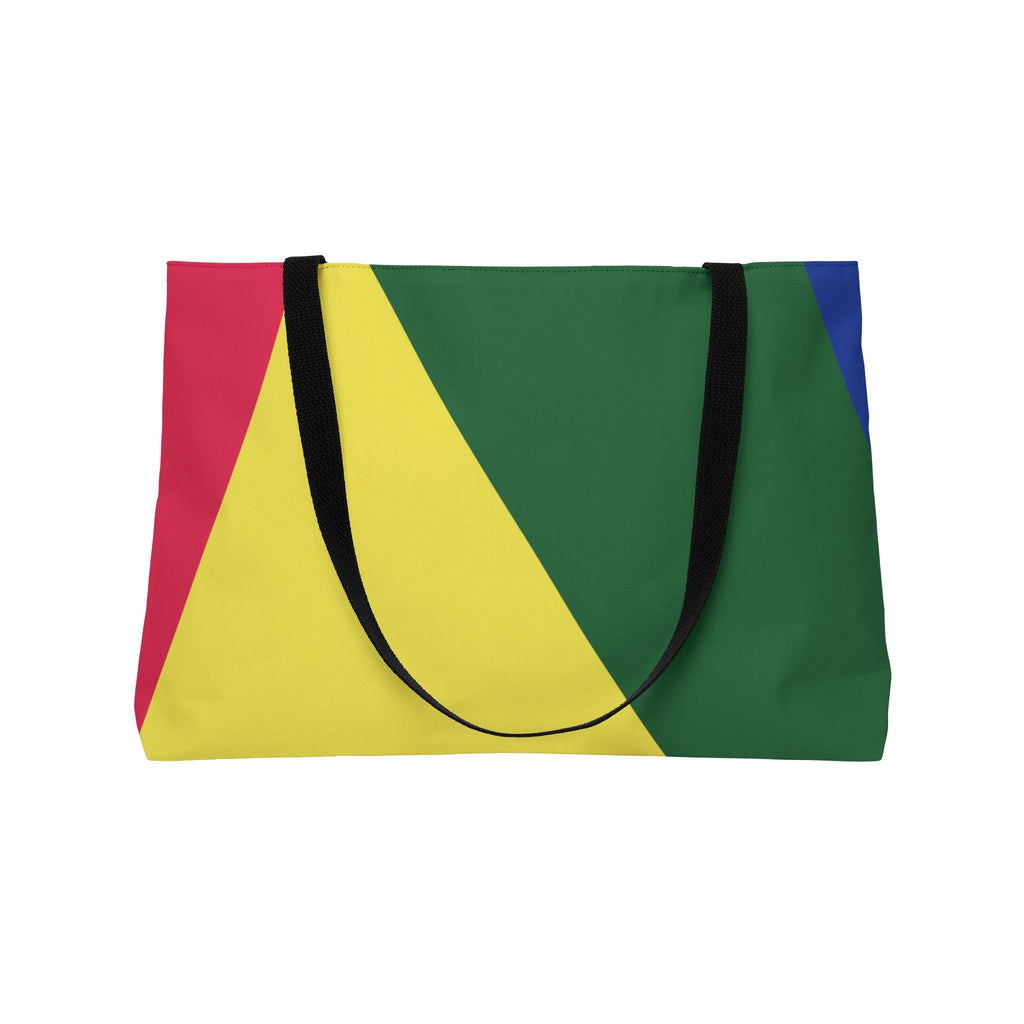 Colorblock Tote Bag