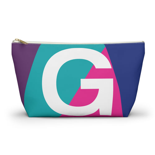 Colorblock Accessory Pouch — Monogram G T-Bottom Cosmetic Bag