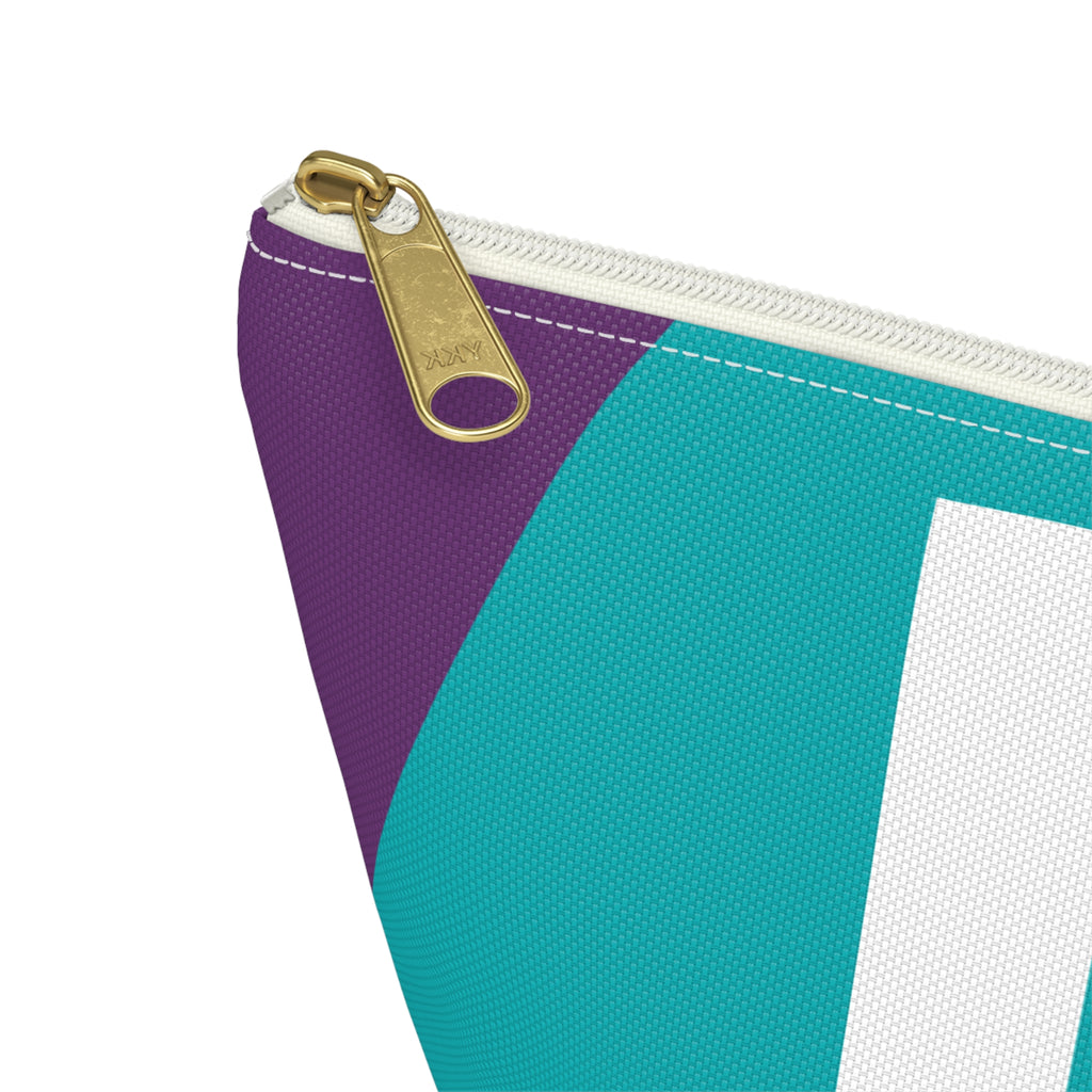 Colorblock Accessory Pouch — Monogram L T-Bottom Cosmetic Bag