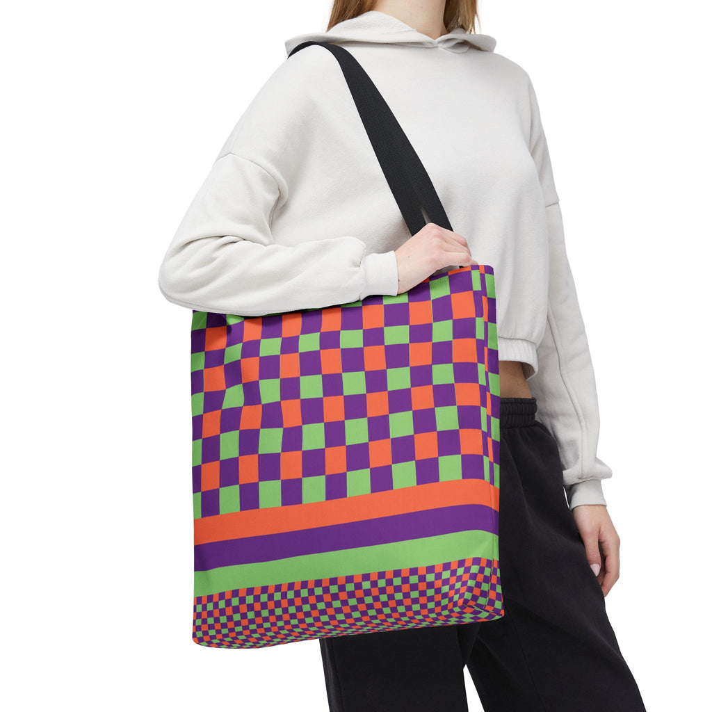 Colorblock Tote Bag