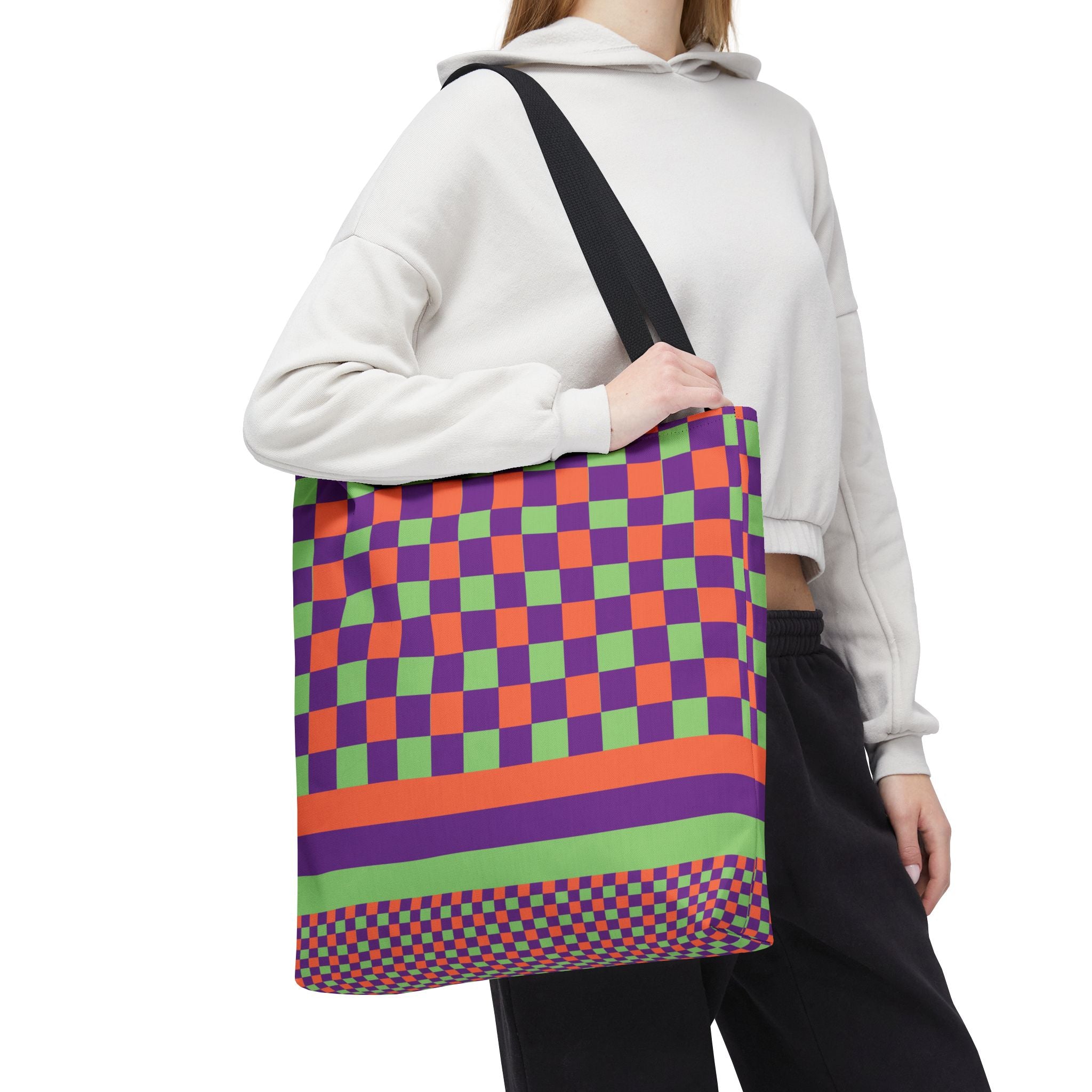 Colorblock Tote Bag