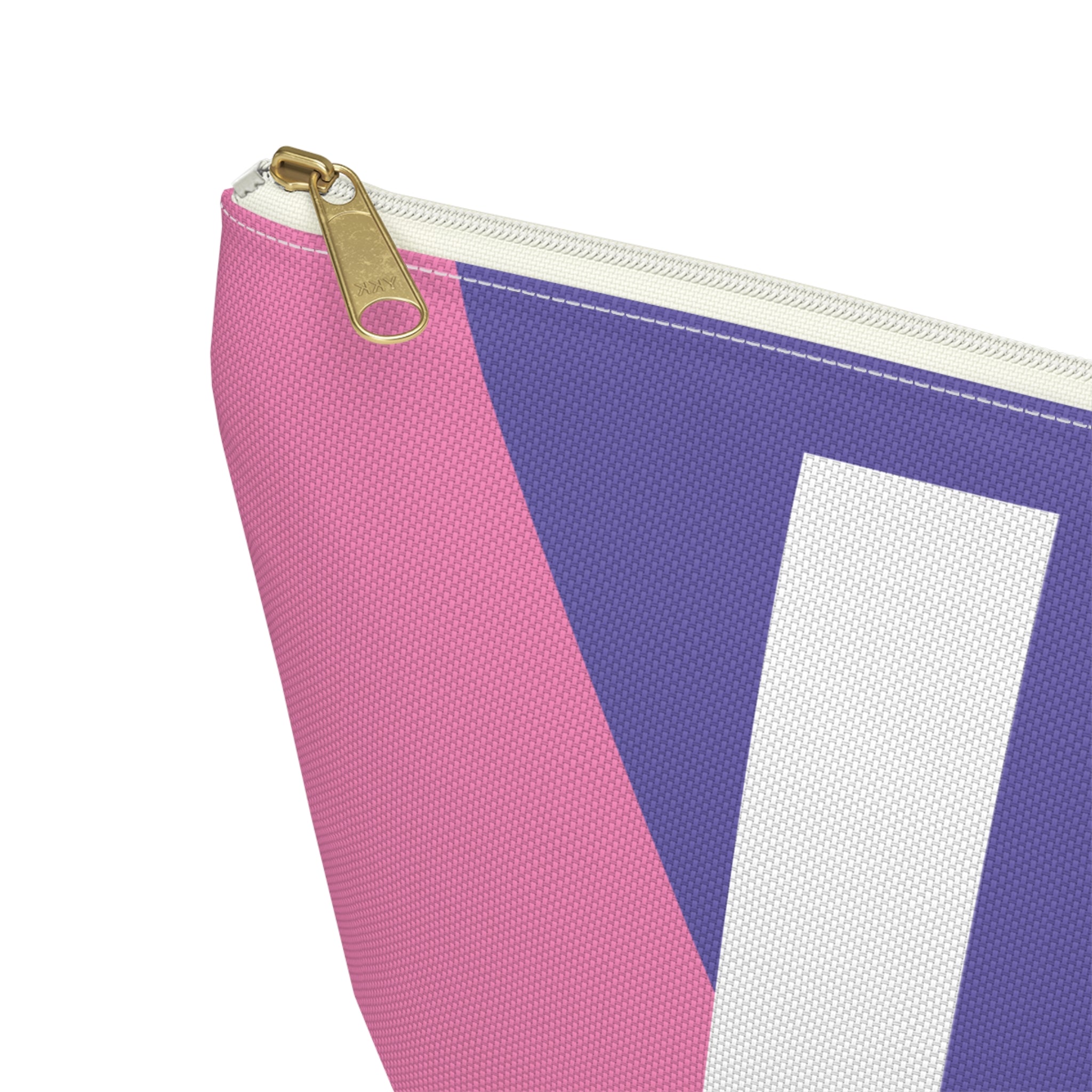 Colorblock Accessory Pouch — Monogram U T-Bottom Cosmetic Bag
