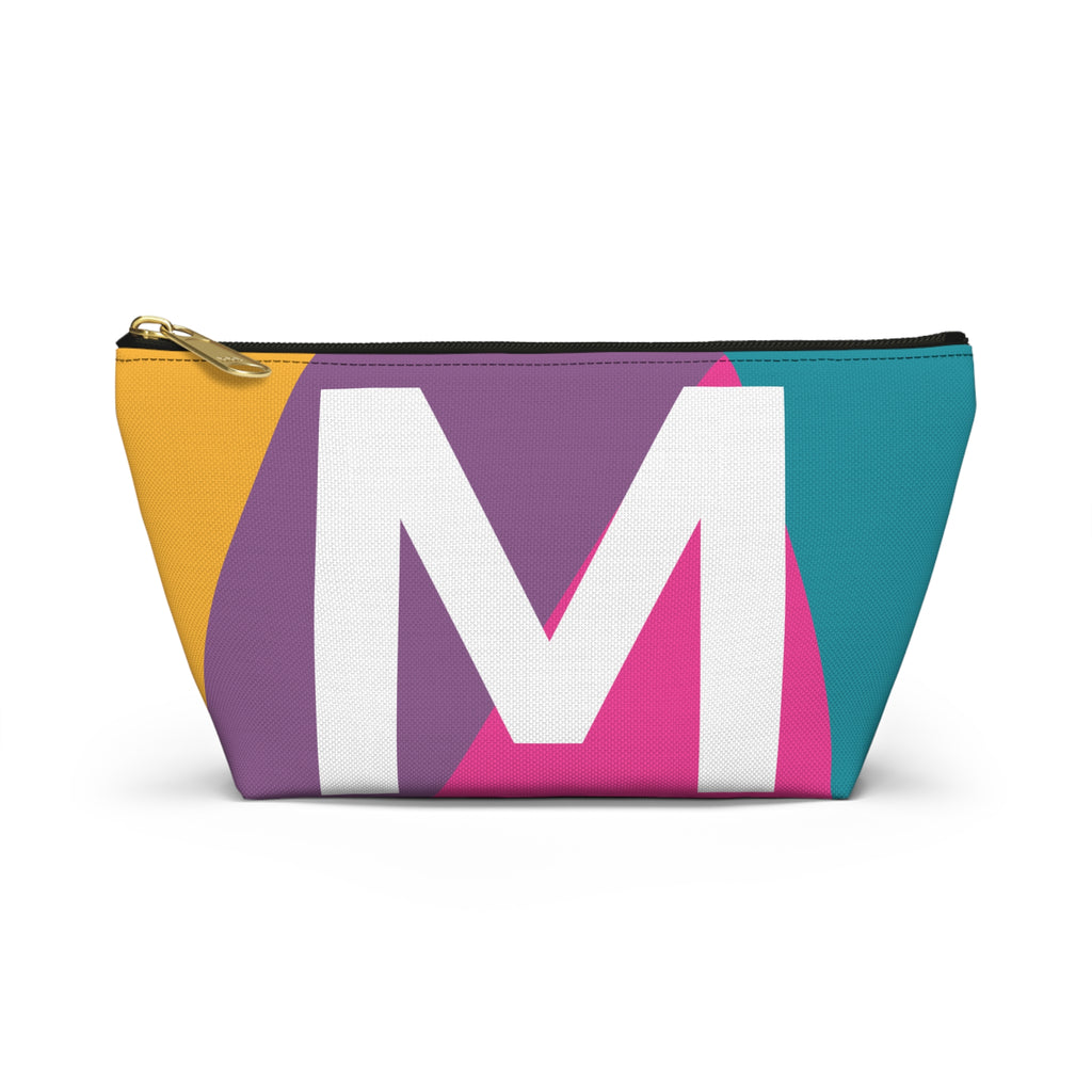 Colorblock Accessory Pouch — Monogram M T-Bottom Cosmetic Bag