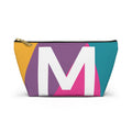 Colorblock Accessory Pouch — Monogram M T-Bottom Cosmetic Bag