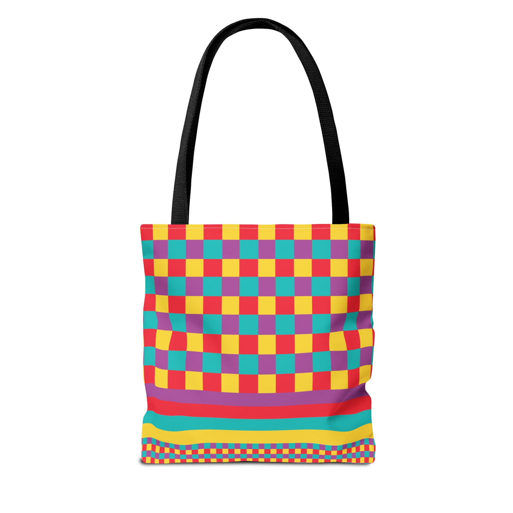 Colorblock Tote Bag