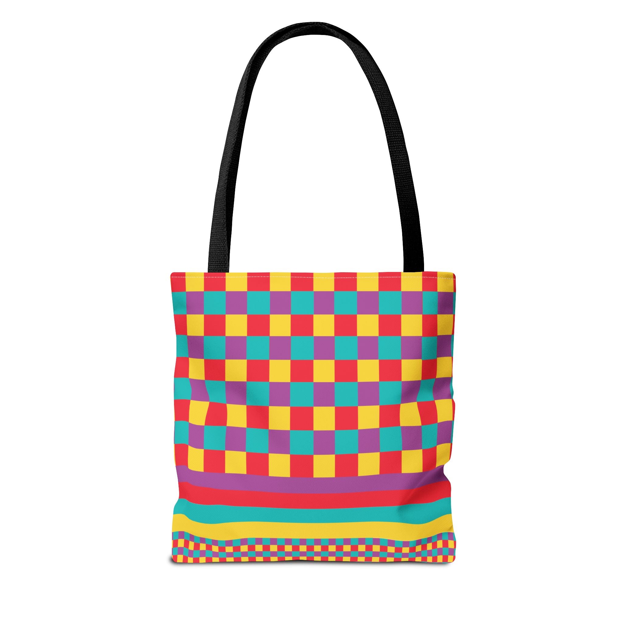 Colorblock Tote Bag
