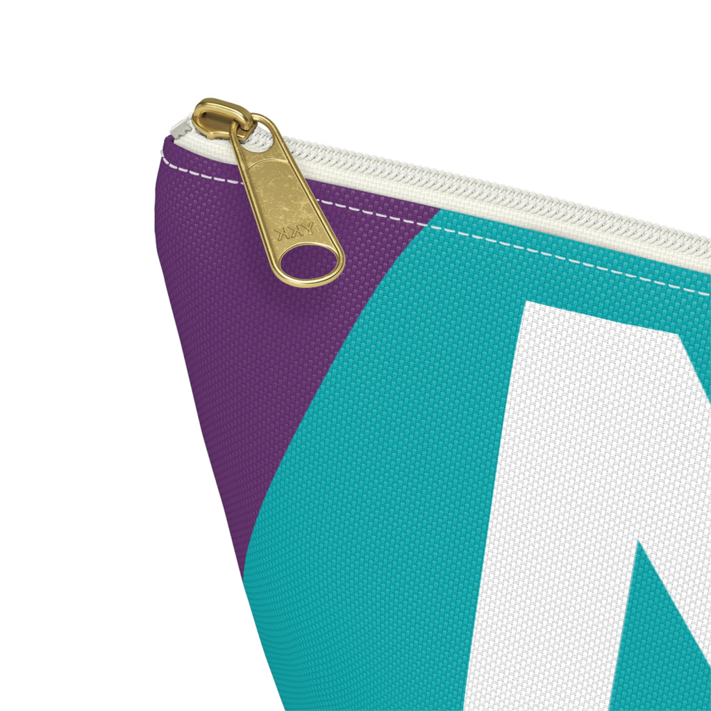 Colorblock Accessory Pouch — Monogram N T-Bottom Cosmetic Bag