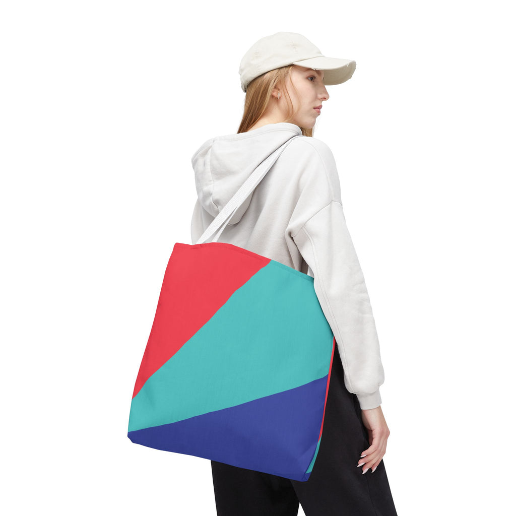 Colorblock Tote Bag