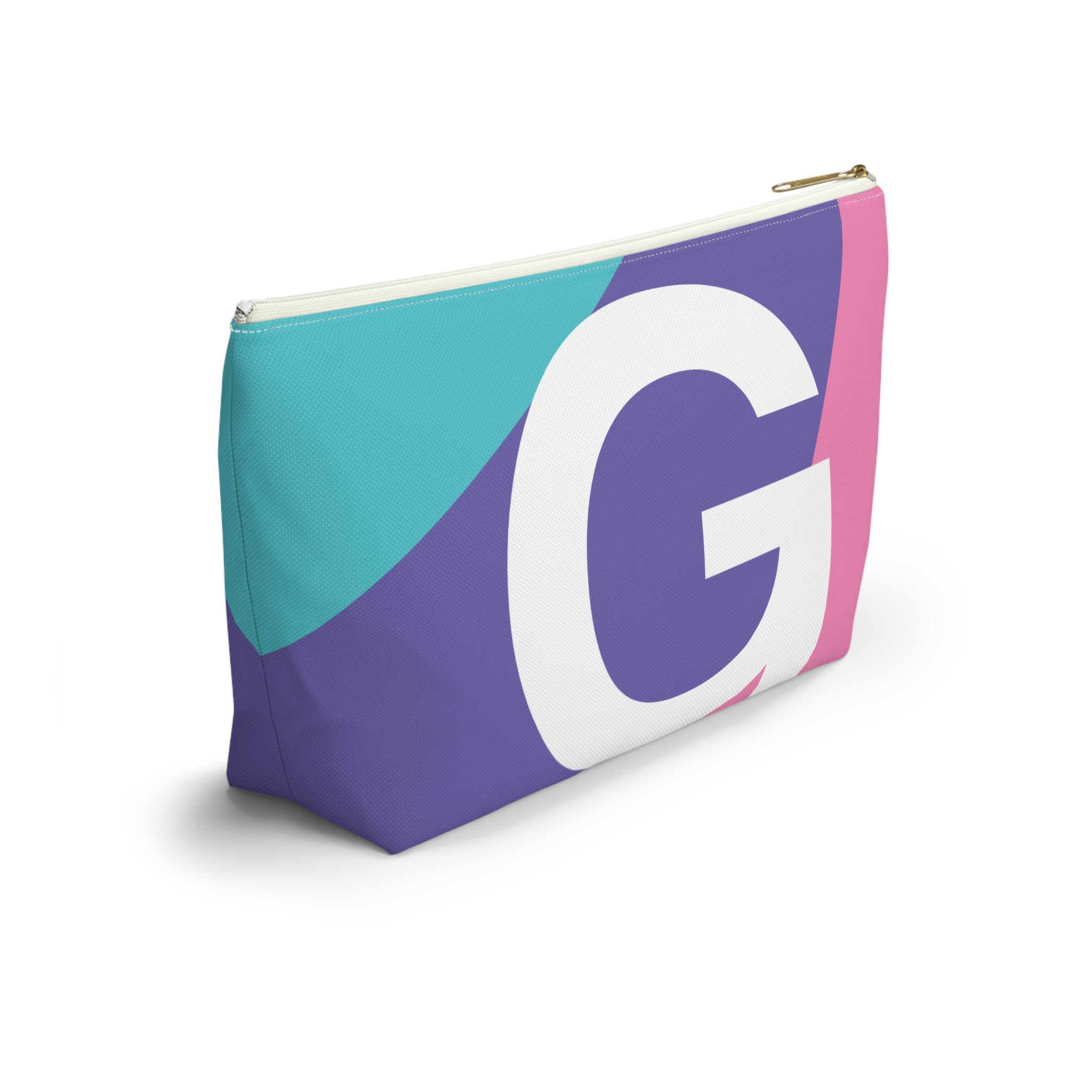 Colorblock Accessory Pouch — Monogram G T-Bottom Cosmetic Bag