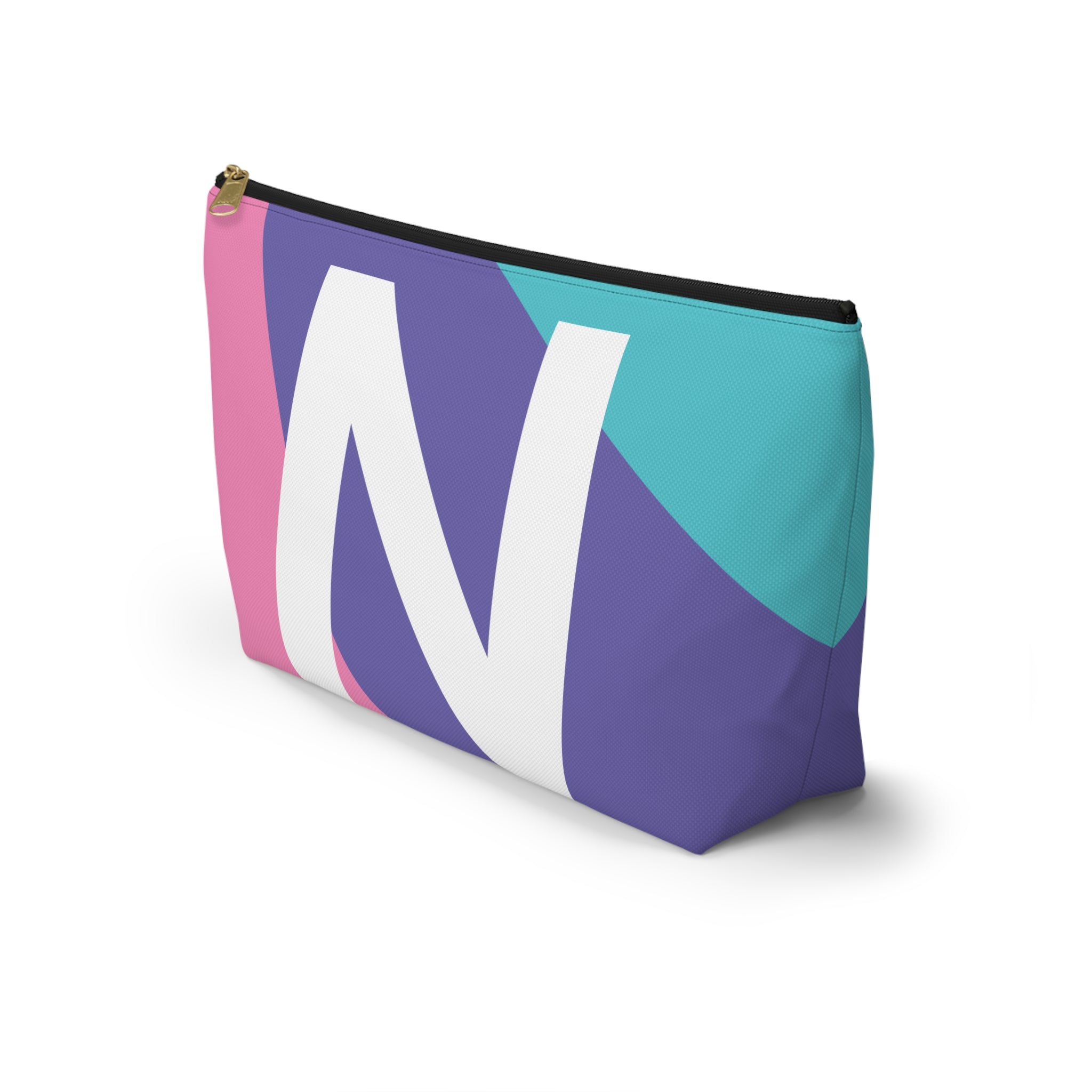 Colorblock Accessory Pouch — Monogram N T-Bottom Cosmetic Bag