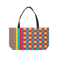 Colorblock Tote Bag