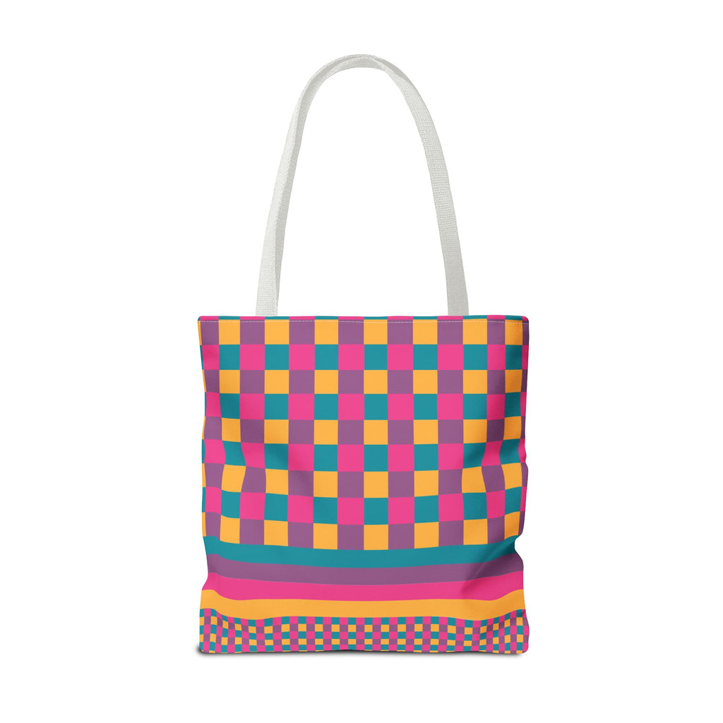 Colorblock Tote Bag