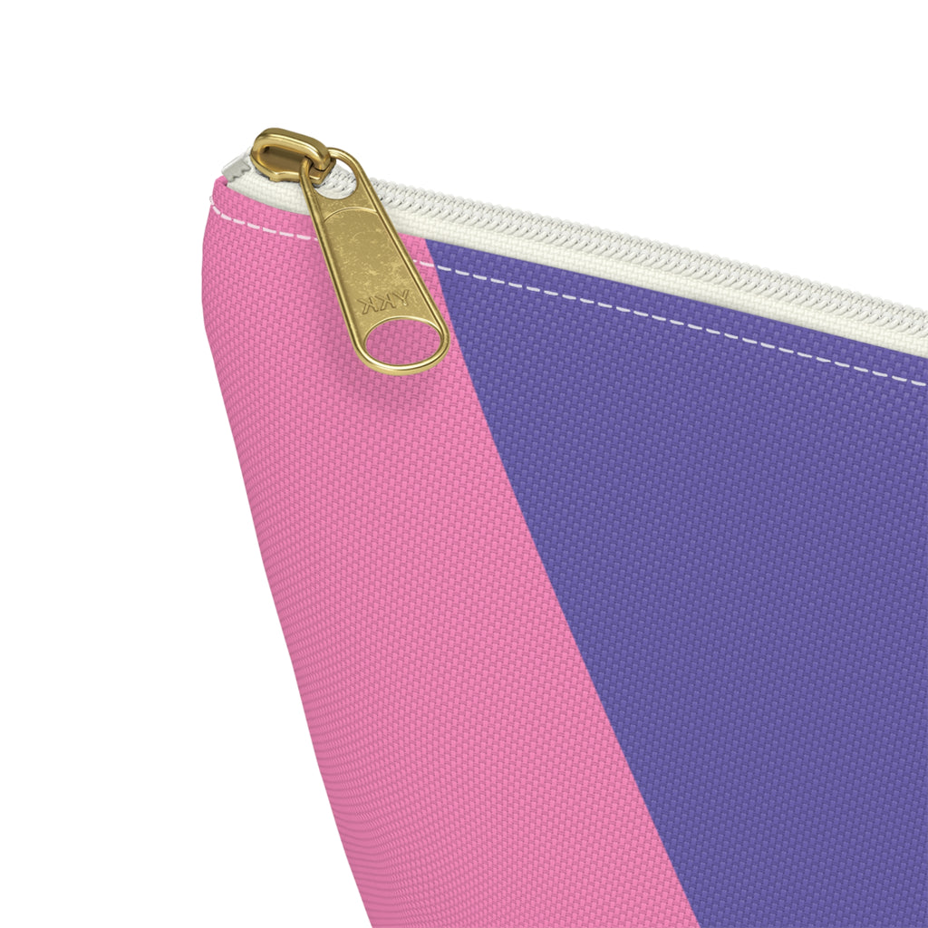 Colorblock Accessory Pouch