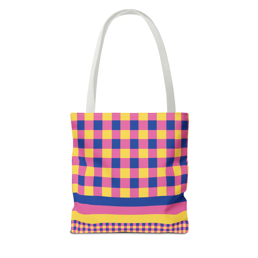 Colorblock Tote Bag
