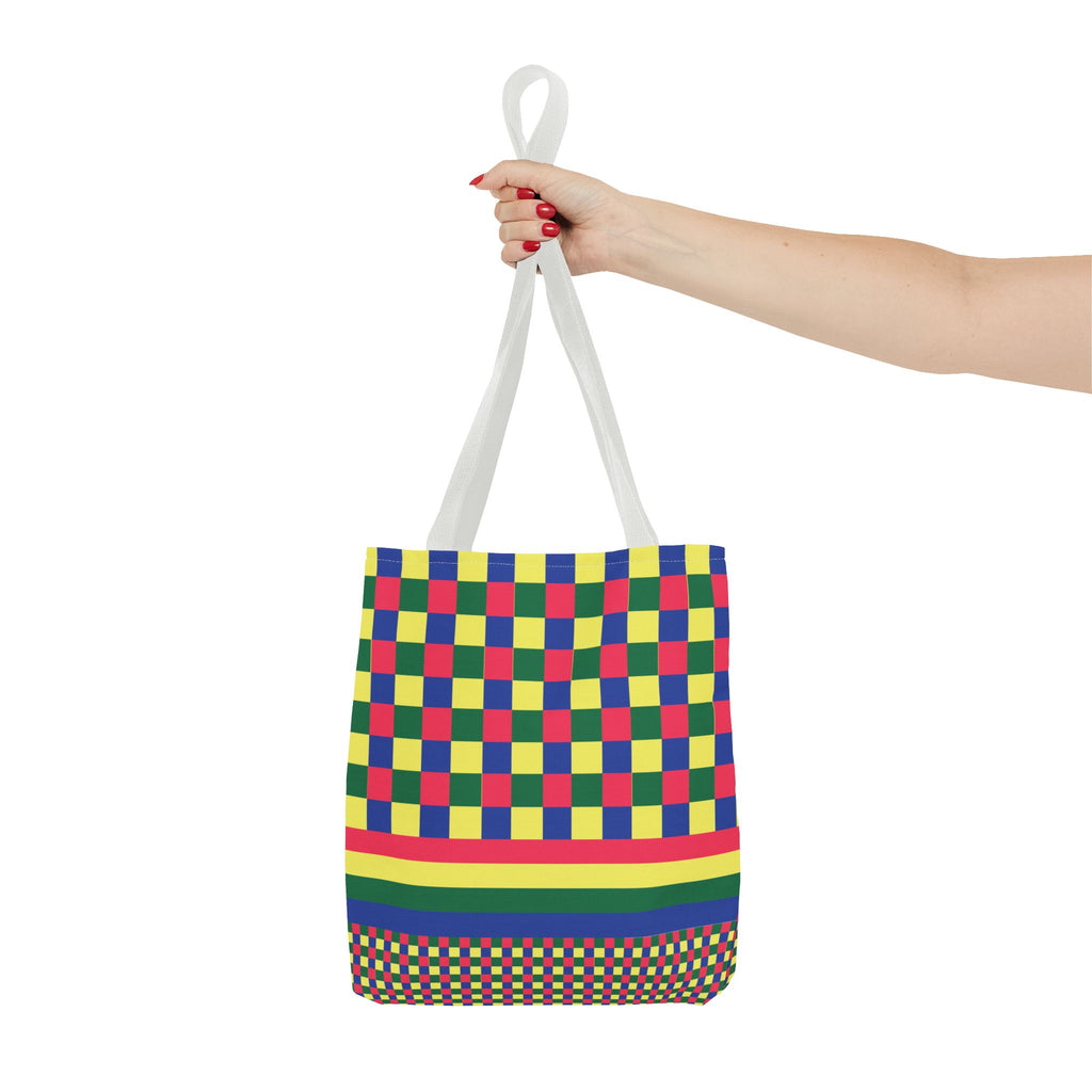 Colorblock Tote Bag