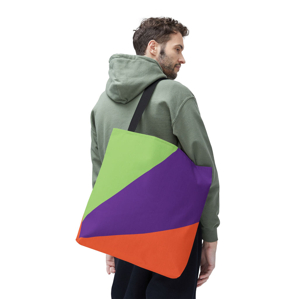 Colorblock Tote Bag