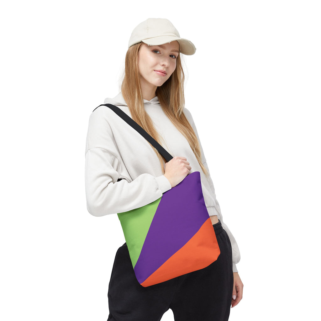Colorblock Tote Bag