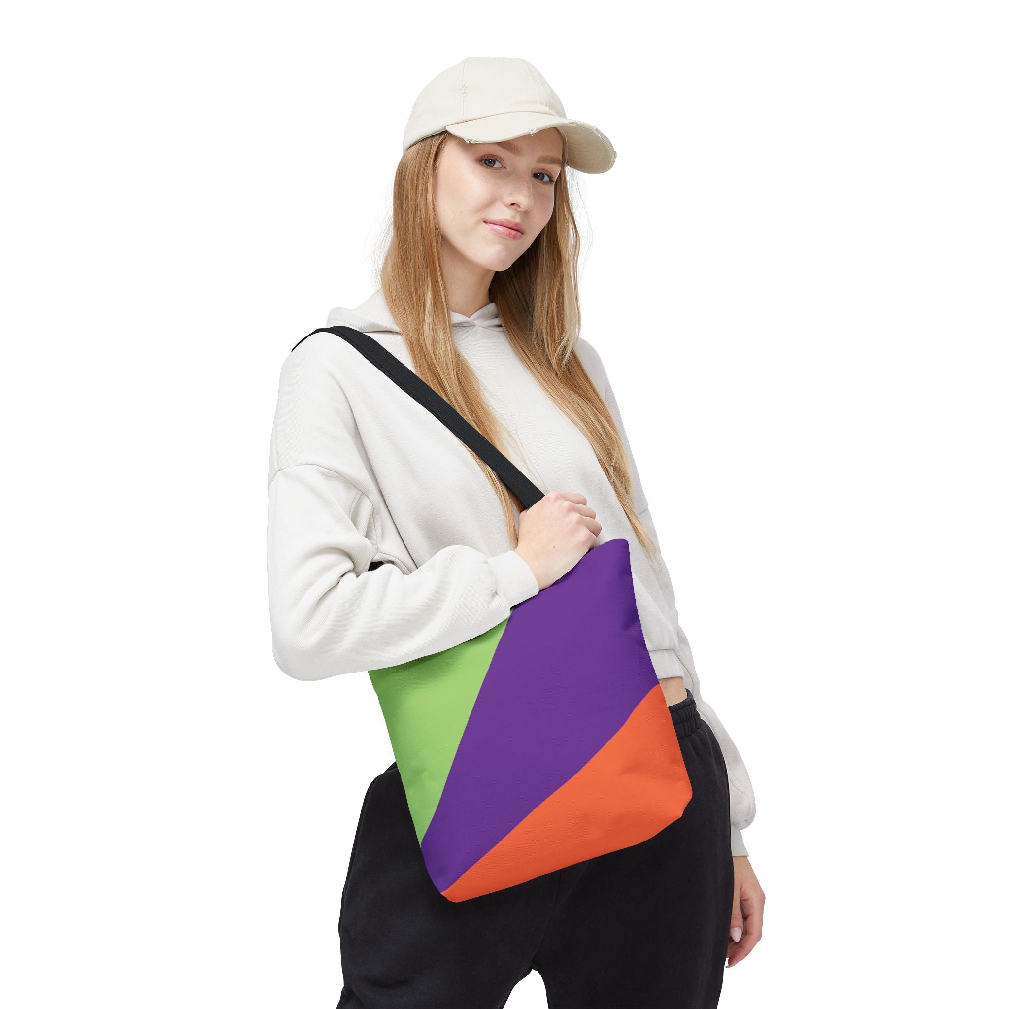 Colorblock Tote Bag