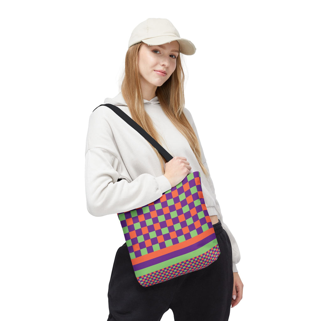 Colorblock Tote Bag