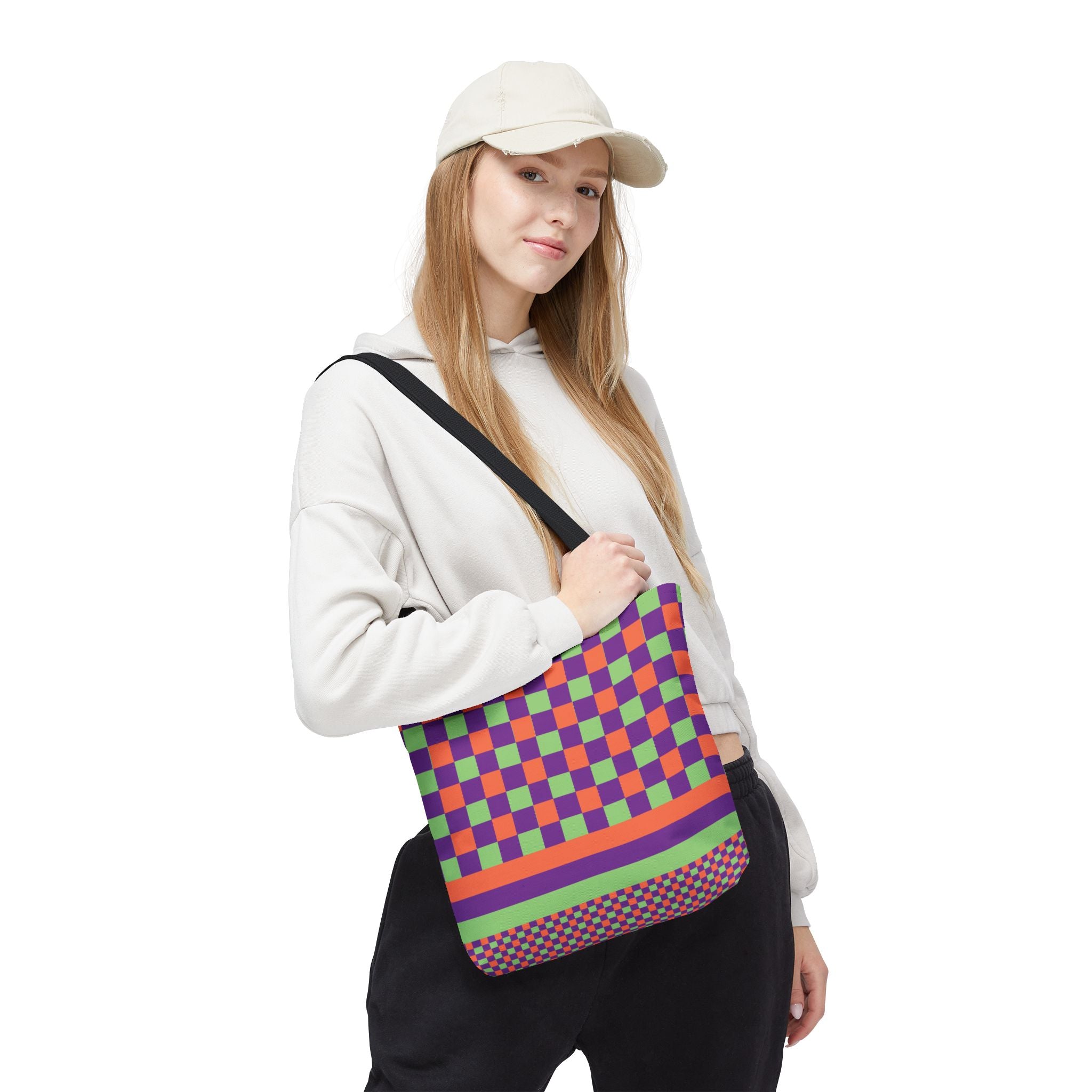 Colorblock Tote Bag
