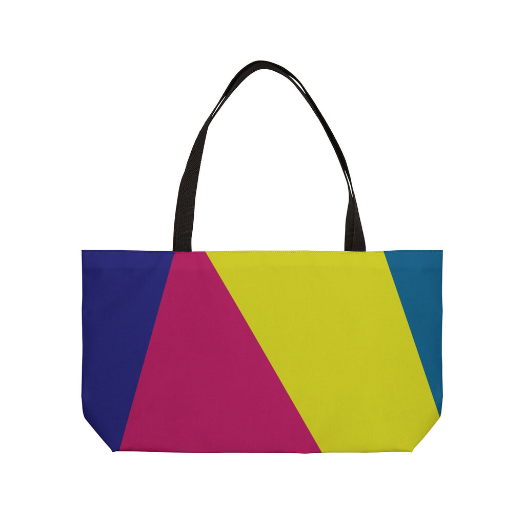 Colorblock Tote Bag