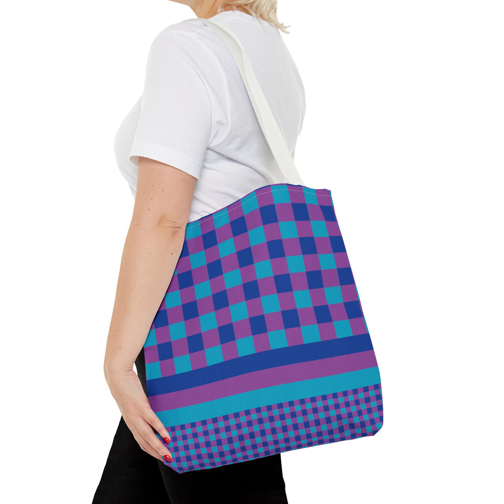 Colorblock Tote Bag