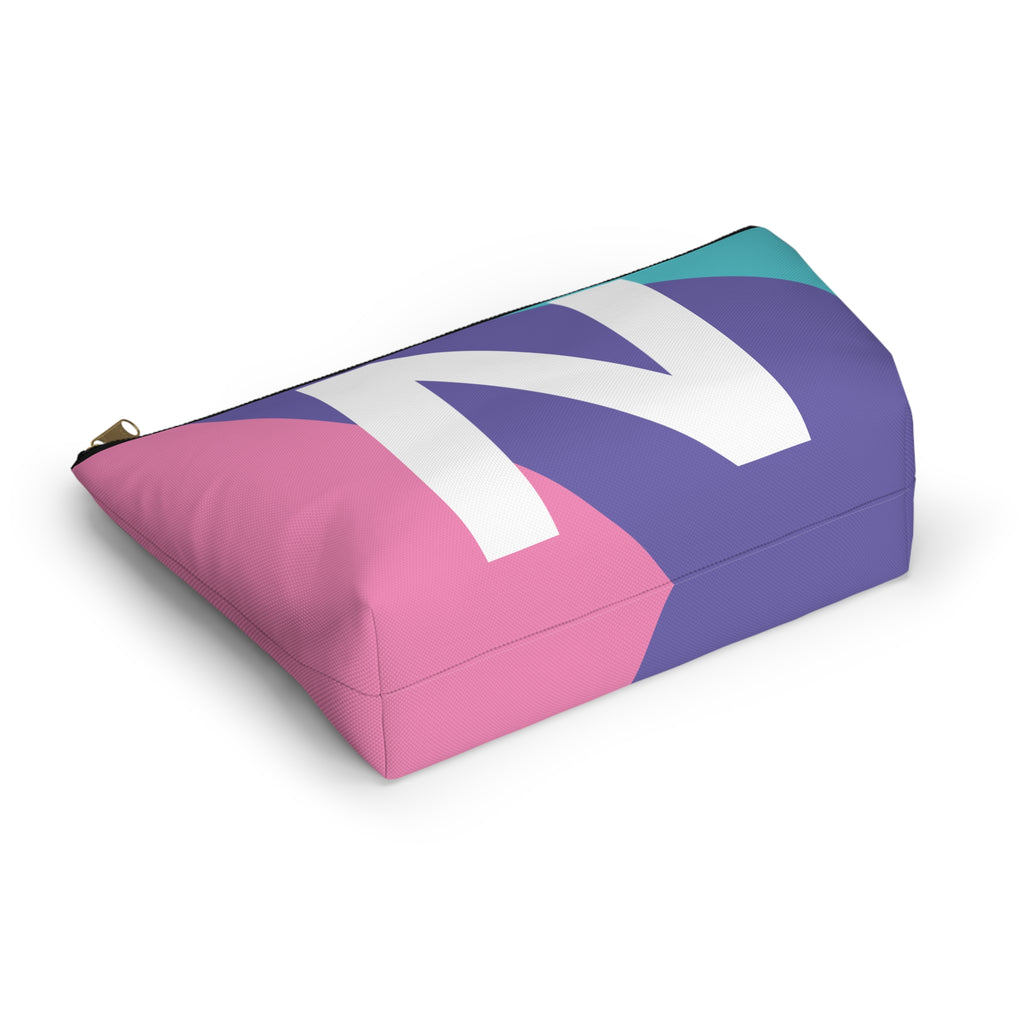 Colorblock Accessory Pouch — Monogram N T-Bottom Cosmetic Bag