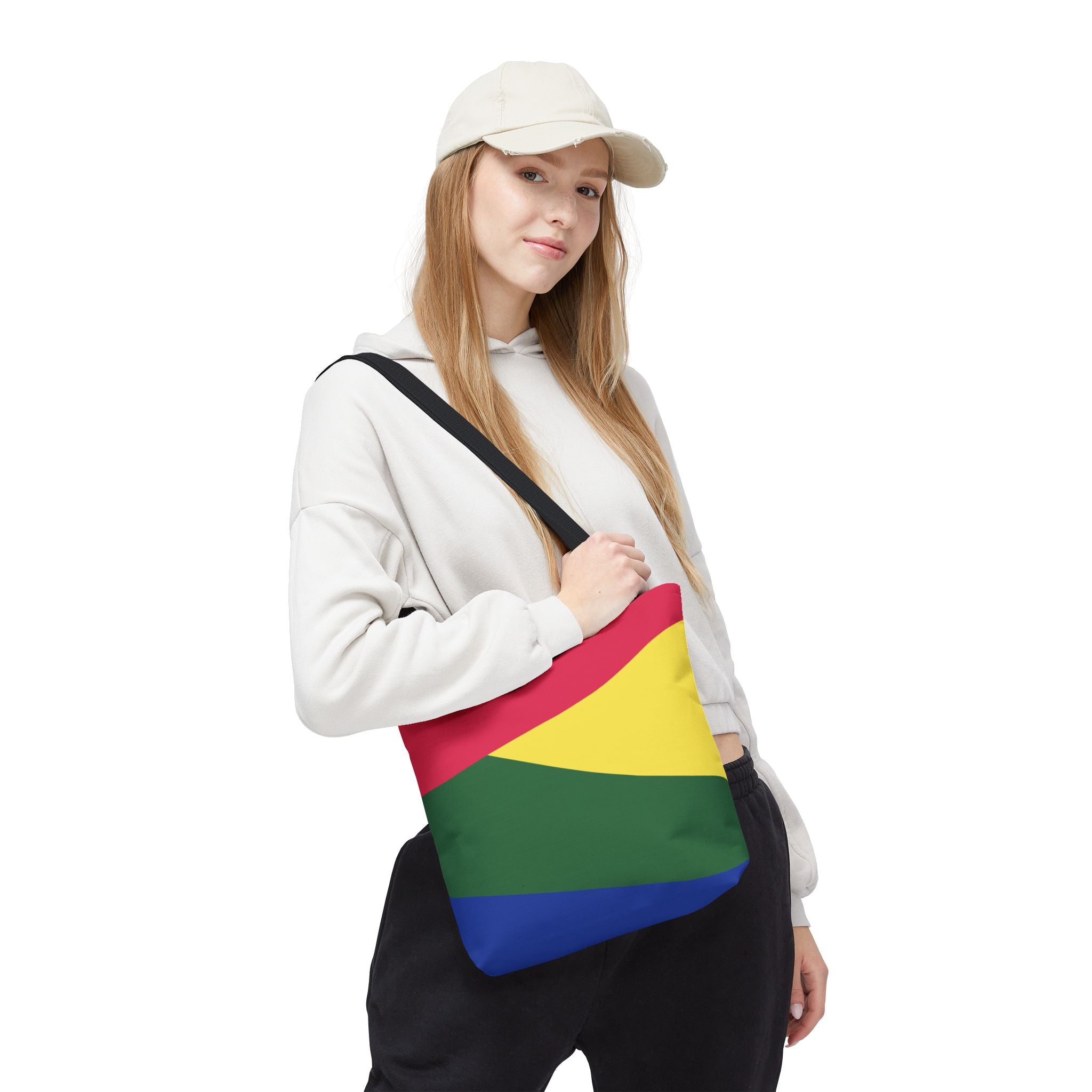 Colorblock Tote Bag
