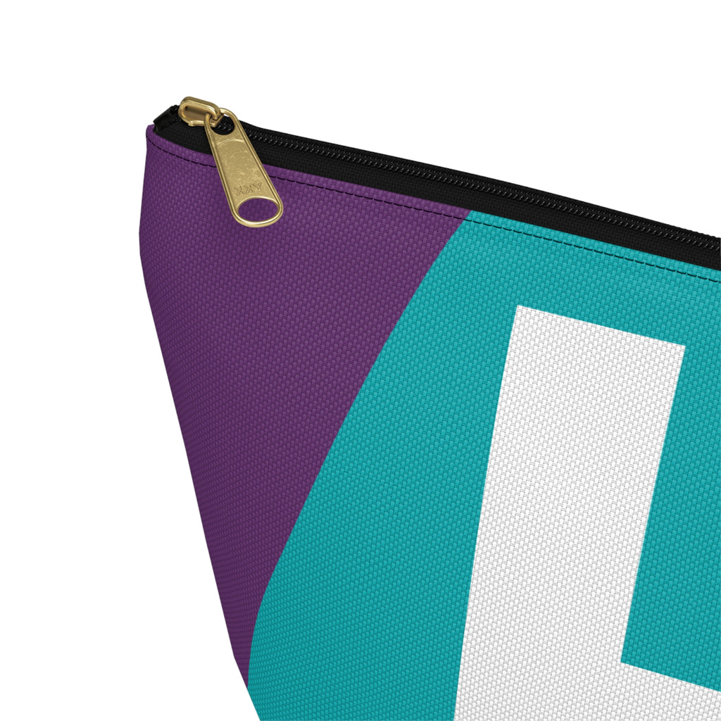 Colorblock Accessory Pouch — Monogram H T-Bottom Cosmetic Bag