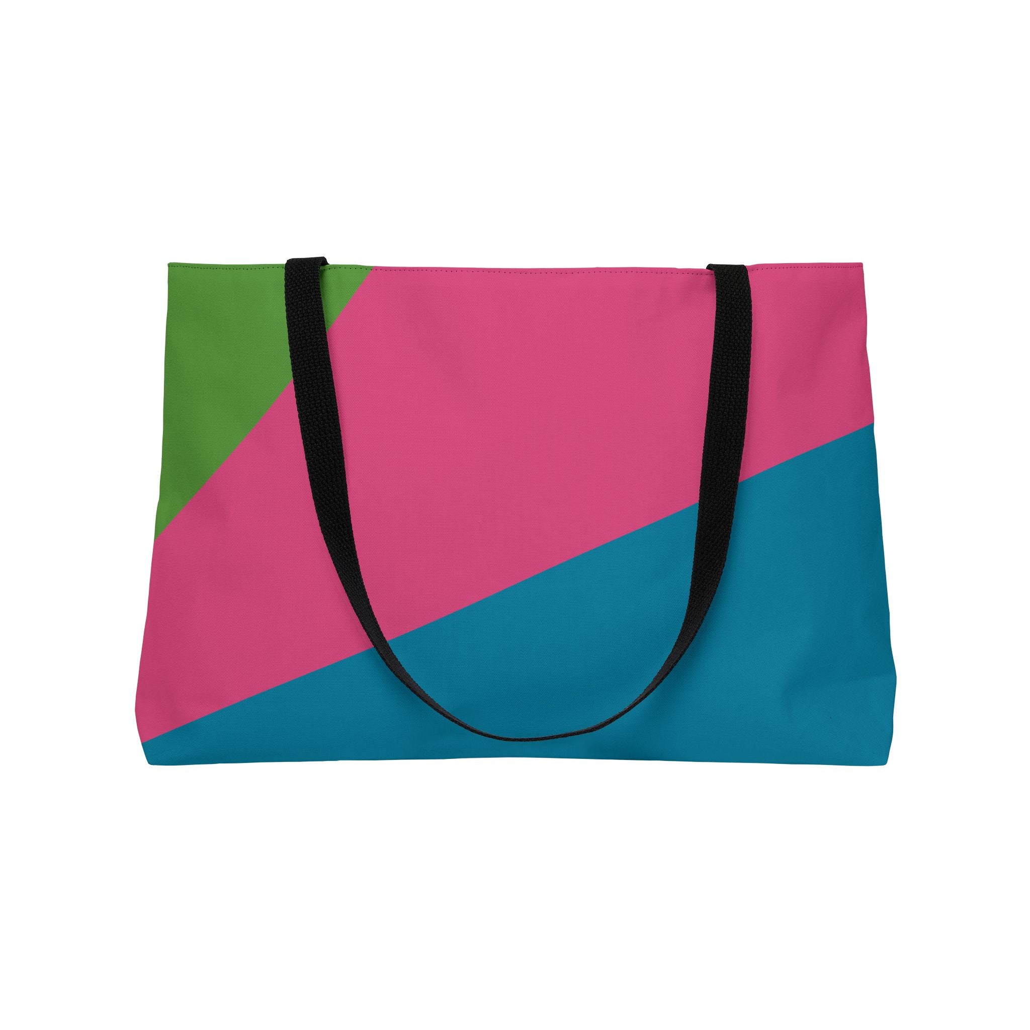 Colorblock Tote Bag