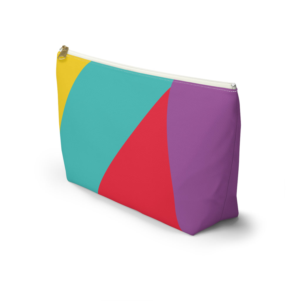 Colorblock Accessory Pouch
