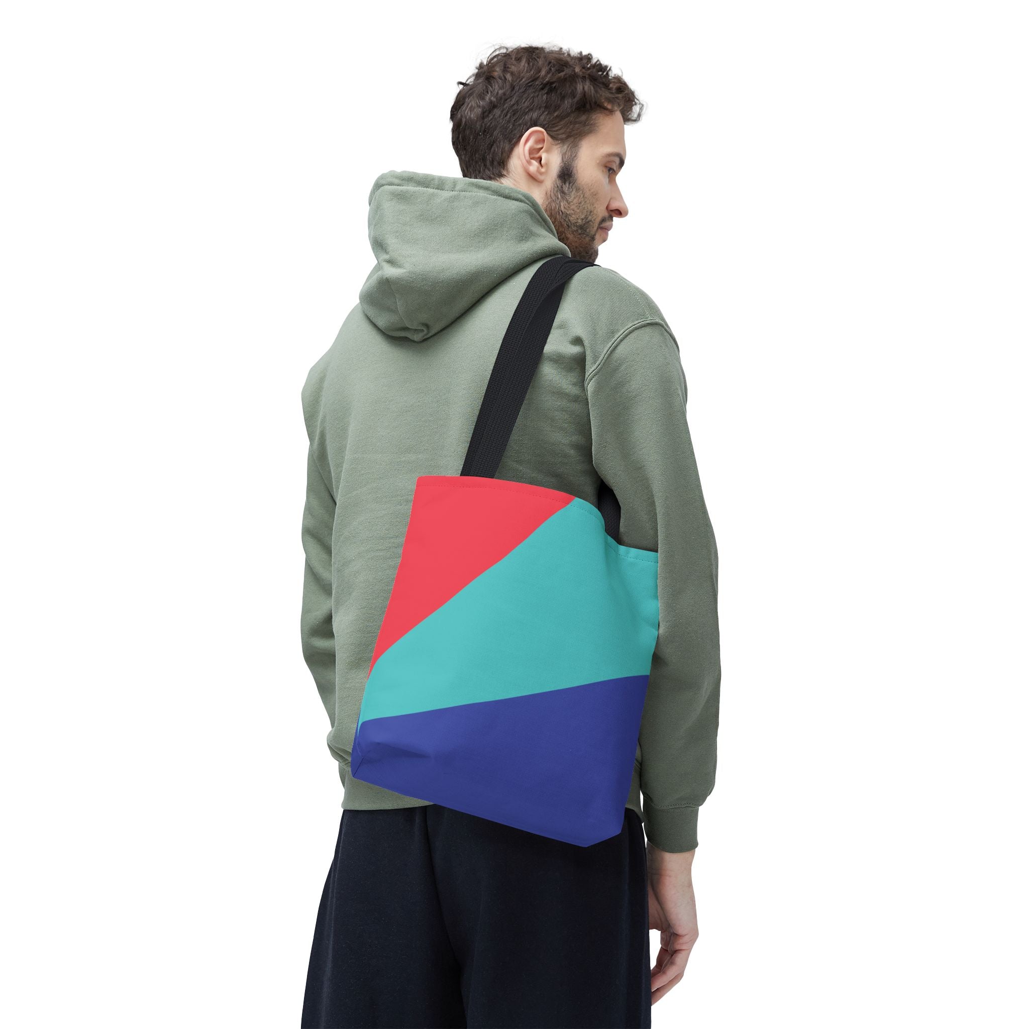 Colorblock Tote Bag