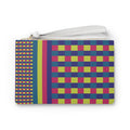 Colorblock Clutch Bag