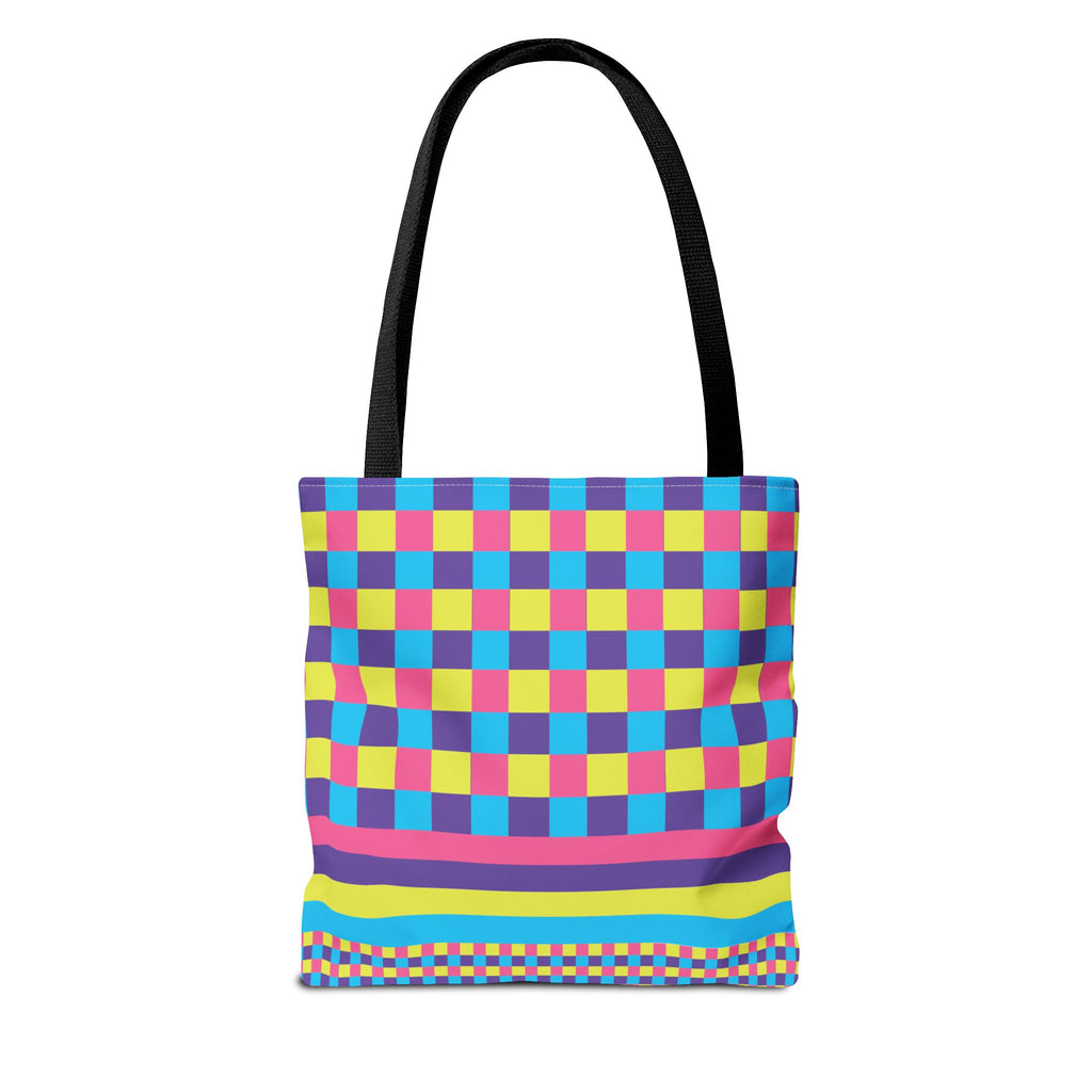 Colorblock Tote Bag